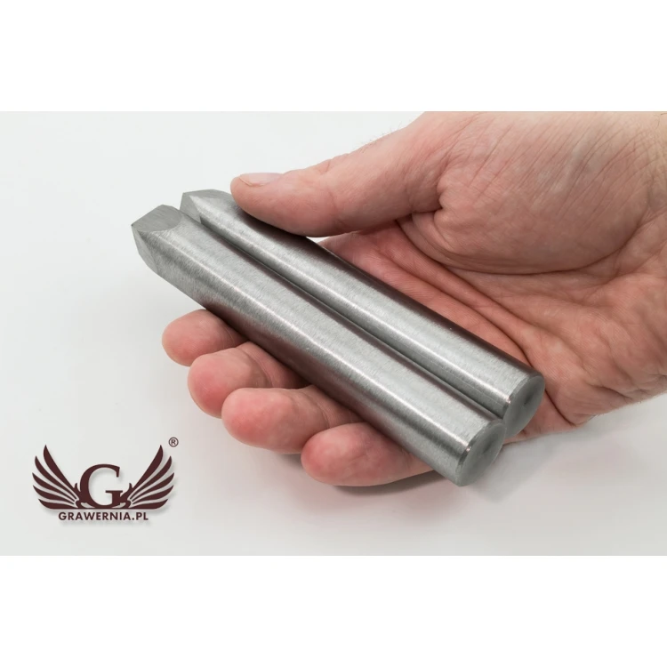 Stahlstempel zum Prägen in Metall - Abdruckmaße 10x10mm - CNC068
