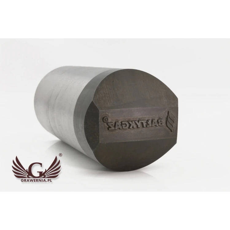 Stahlstempel zum Prägen in Metall - Abdruckmaße 38x10mm - CNC069