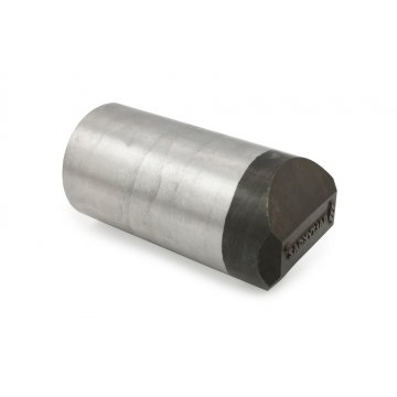 Stahlstempel zum Prägen in Metall - Abdruckmaße 38x10mm - CNC069