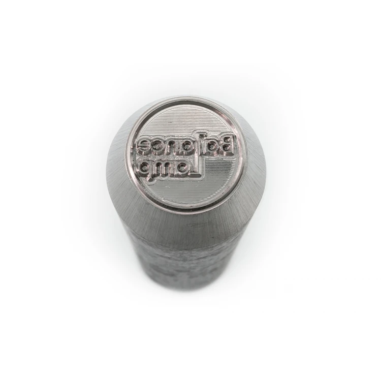 Stahlstempel zum Prägen in Metall - Abdruckmaße 20x20mm - CNC072