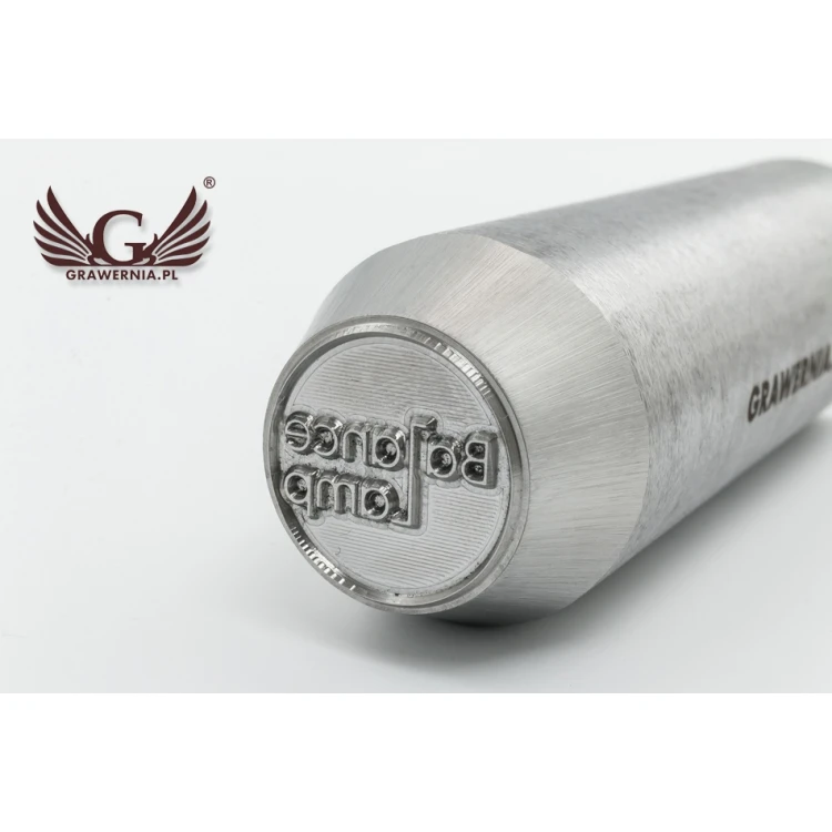 Stahlstempel zum Prägen in Metall - Abdruckmaße 20x20mm - CNC072