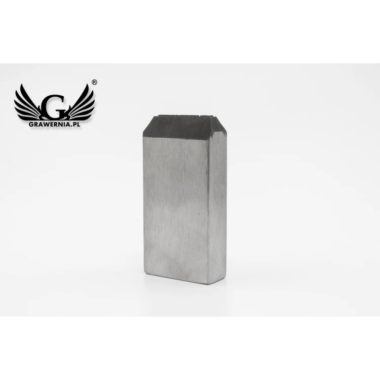 Stahlstempel zum Prägen in Metall - Abdruckmaße 40x3,3mm - CNC073