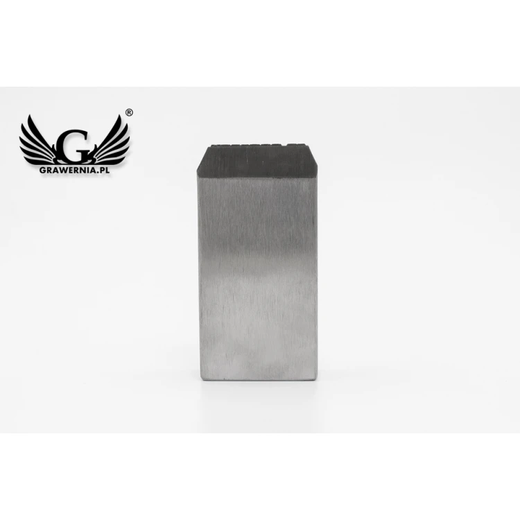 Stahlstempel zum Prägen in Metall - Abdruckmaße 40x3,3mm - CNC073