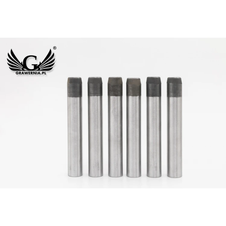 Stahlstempel zum Prägen in Metall - Abdruckdurchmesser 15mm - CNC077