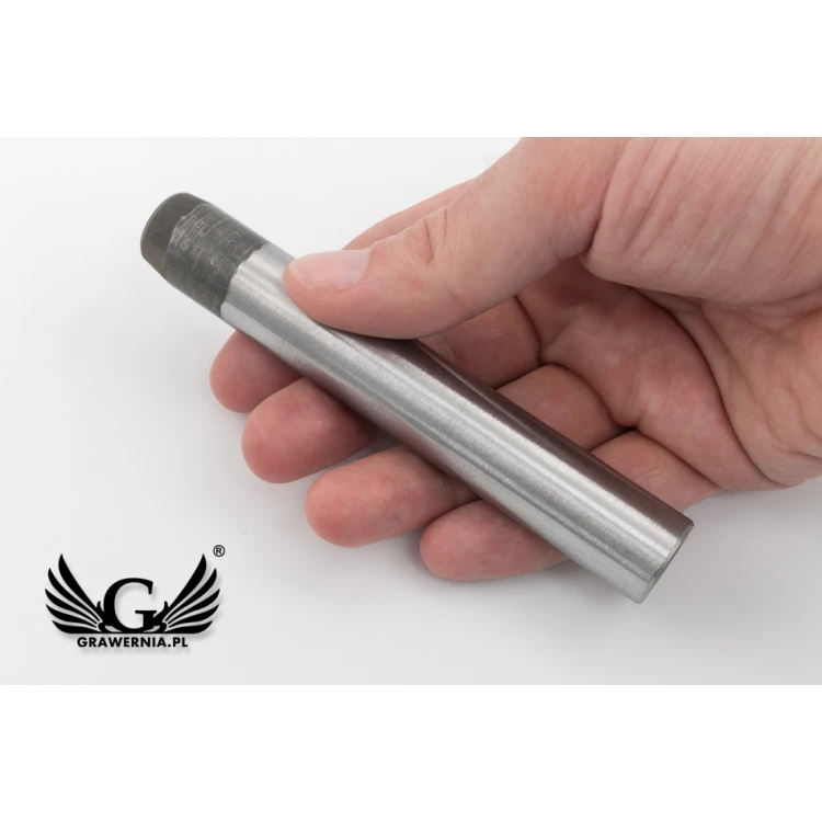 Stahlstempel zum Prägen in Metall - Abdruckdurchmesser 15mm - CNC077