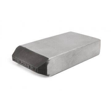 Stahlstempel zum Prägen in Metall - Abdruckmaße 40x3,3mm - CNC073