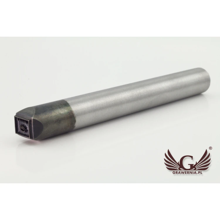 Stahlstempel zum Prägen in Metall - Abdruckgröße 10x7,6mm - LASER