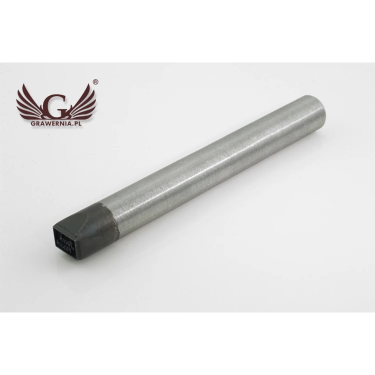 Stahlstempel zum Prägen in Metall - Abdruckgröße 11,53x7,8mm - LASER