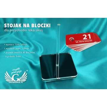 Einziger Notizblockhalter für Arztpraxen