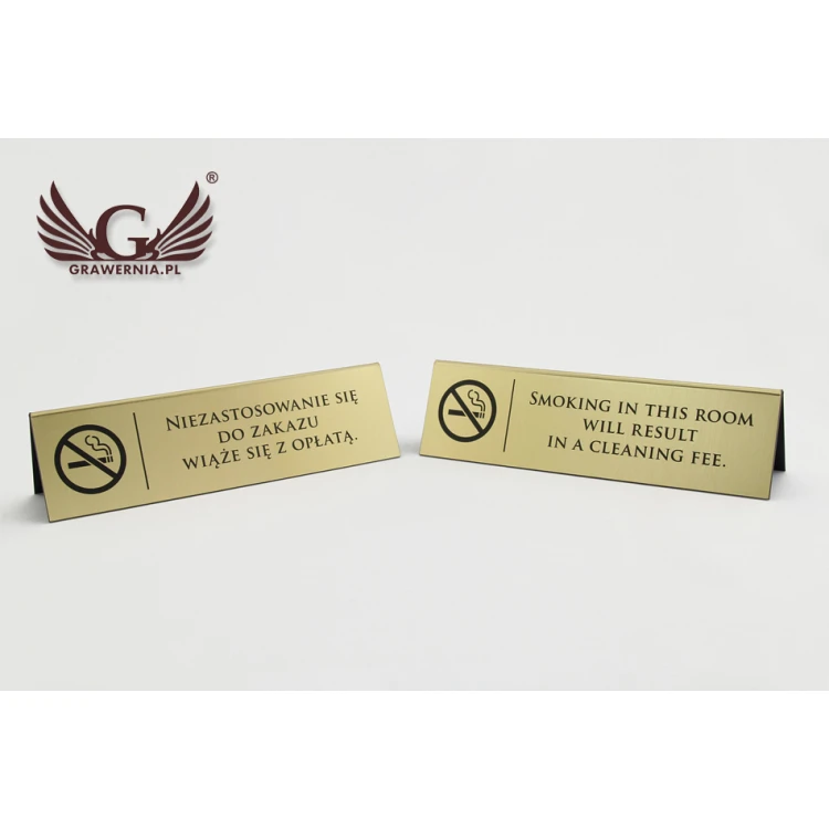 Tischständer - Rauchen verboten - Maße: 195x55mm - ST025