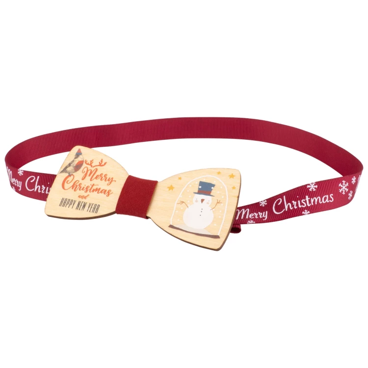 Holzfliege - Merry Christmas - Abm. 105x45mm - MDR069