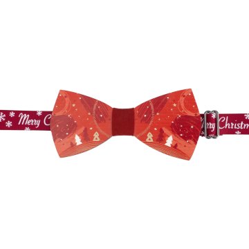Holzfliege Weihnachtsedition - Maße 120x55mm - MDR065