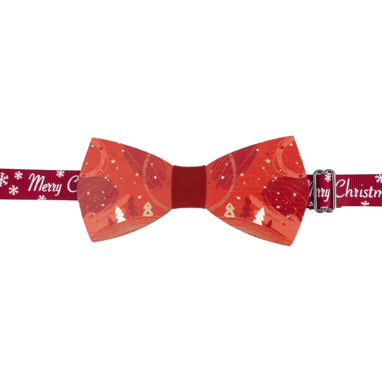 Holzfliege Weihnachtsedition - Maße 120x55mm - MDR065