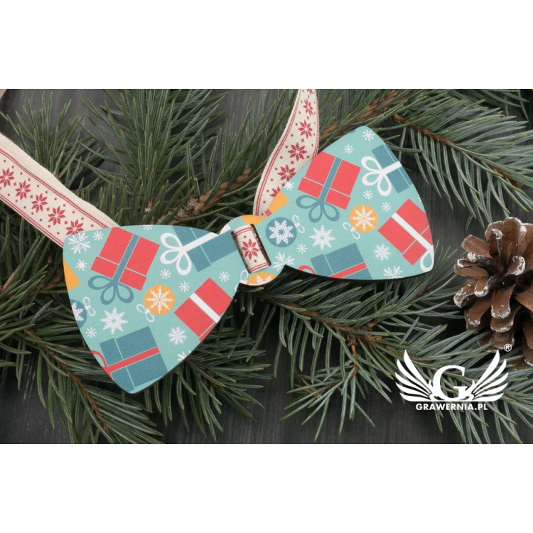 Weihnachtsfliege mit UV-Druck - Geschenke - MDR034