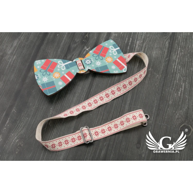 Weihnachtsfliege mit UV-Druck - Geschenke - MDR034