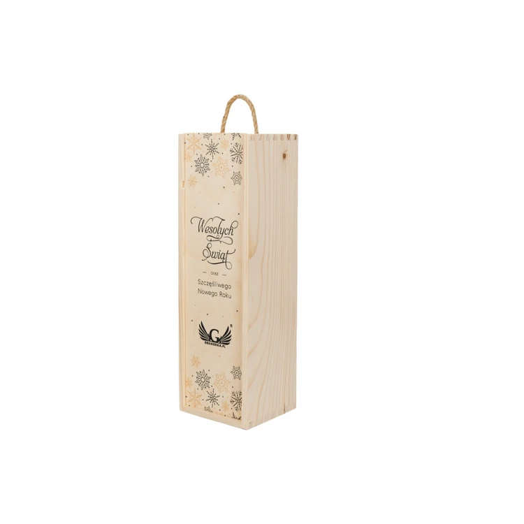 Weihnachtsbox für Alkohol - UV-Digitaldruck - SK060
