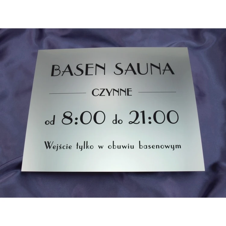 Schildsystem - grafische Gestaltung von Schildern und Plaketten für Hotel, Büro, Restaurant - SZ177