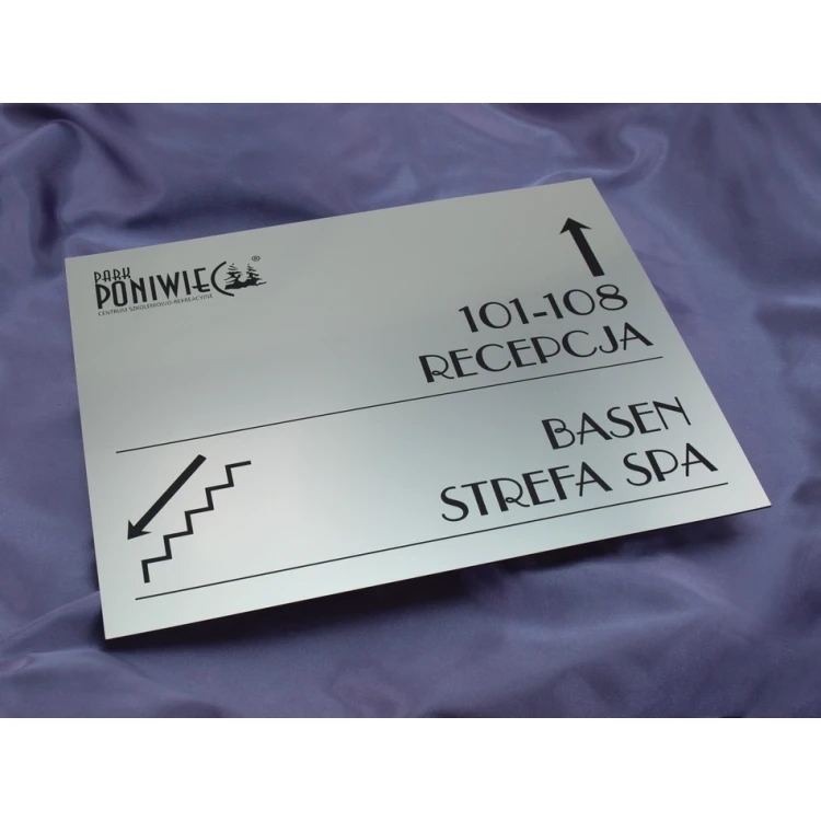 Schildsystem - grafische Gestaltung von Schildern und Plaketten für Hotel, Büro, Restaurant - SZ177