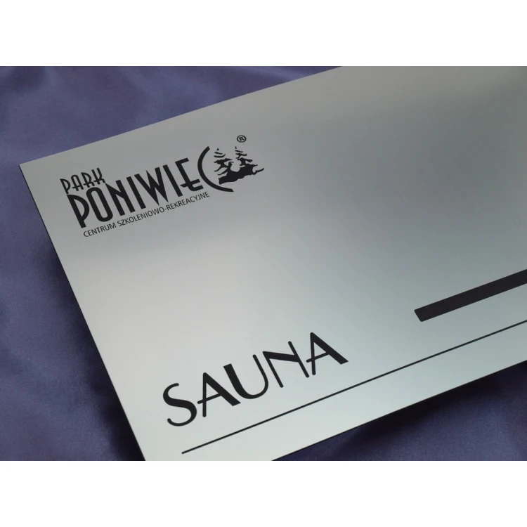 Schildsystem - grafische Gestaltung von Schildern und Plaketten für Hotel, Büro, Restaurant - SZ177