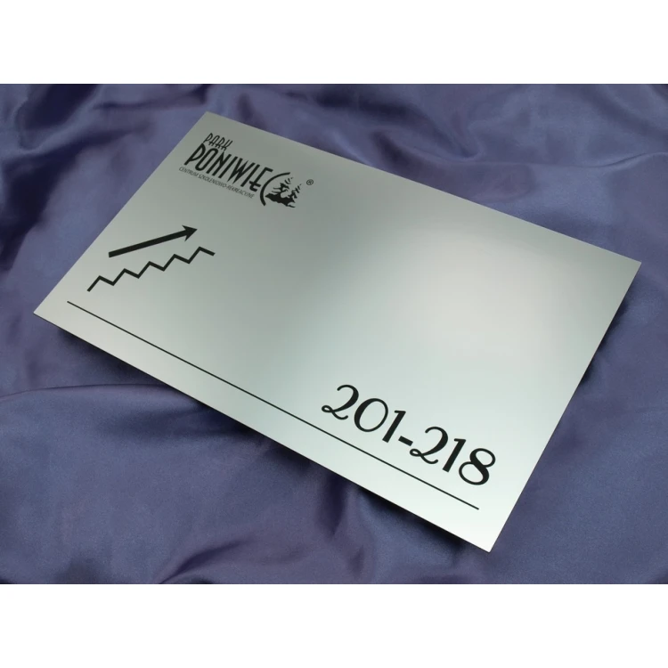 Schildsystem - grafische Gestaltung von Schildern und Plaketten für Hotel, Büro, Restaurant - SZ177