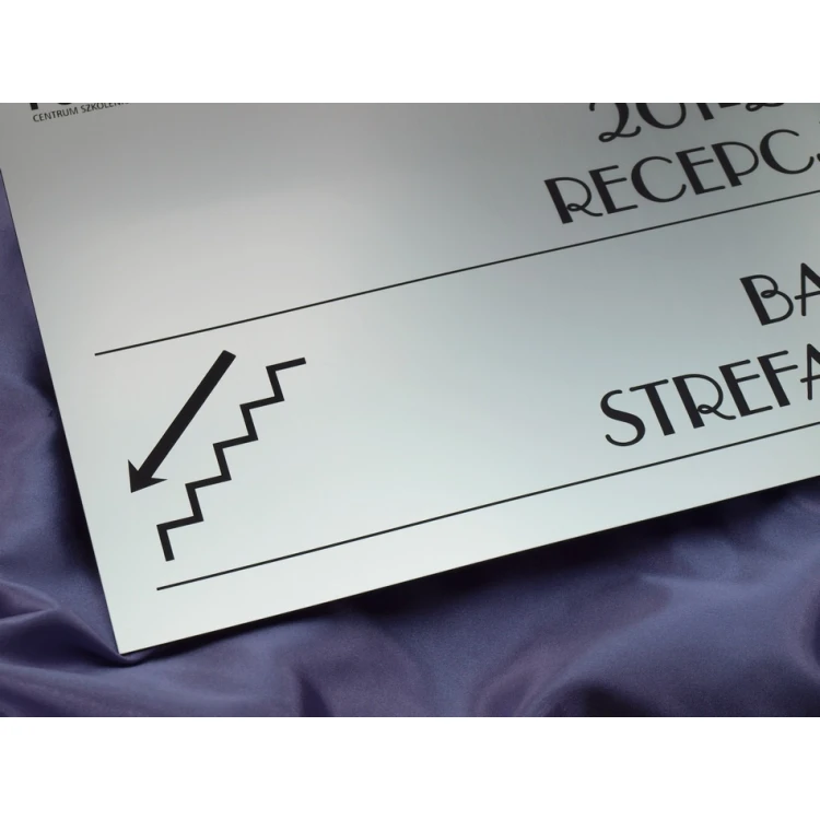 Schildsystem - grafische Gestaltung von Schildern und Plaketten für Hotel, Büro, Restaurant - SZ177