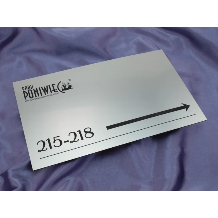Schildsystem - grafische Gestaltung von Schildern und Plaketten für Hotel, Büro, Restaurant - SZ177