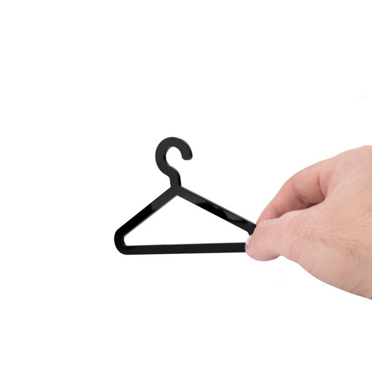 Garderobe - Piktogramm aus Plexiglas - schwarzes Acryl 3mm - TAB411