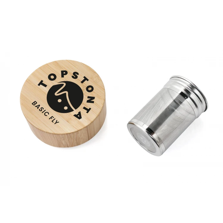 Glasflasche mit Teekanne und Gravur auf dem Deckel - Porto - 600ml - BUT012