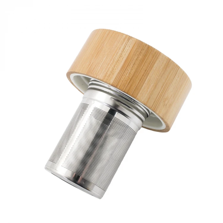 Glasflasche mit Teekanne und Gravur auf dem Deckel - Porto - 600ml - BUT012