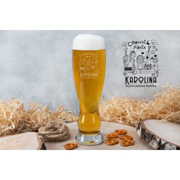Bierglas mit Gravur für Frauen - tolle Oma - SP029