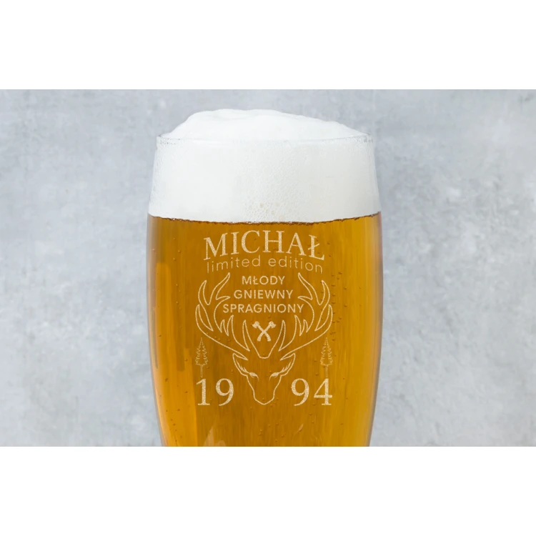 Bierglas mit Gravur - Limitierte Auflage - SP039