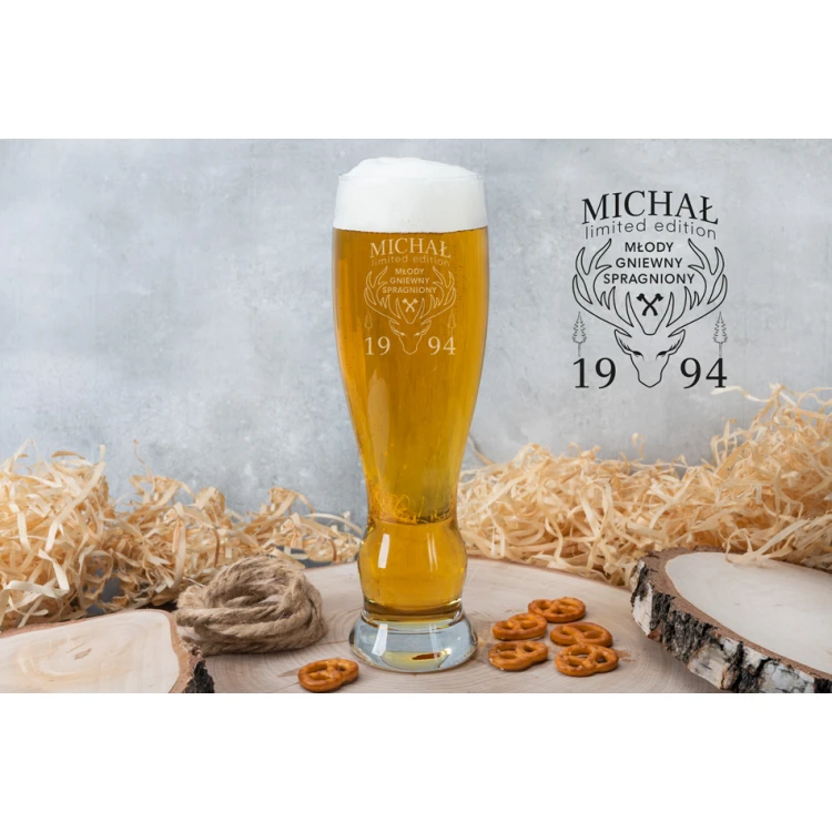 Bierglas mit Gravur - Limitierte Auflage - SP039