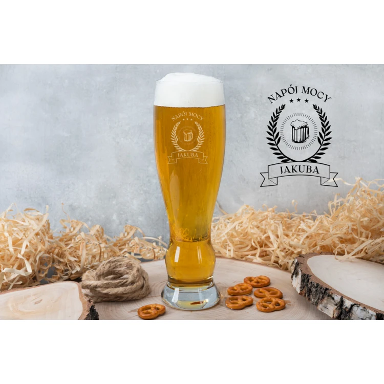 Bierglas mit Gravur - Kraftgetränk - SP014