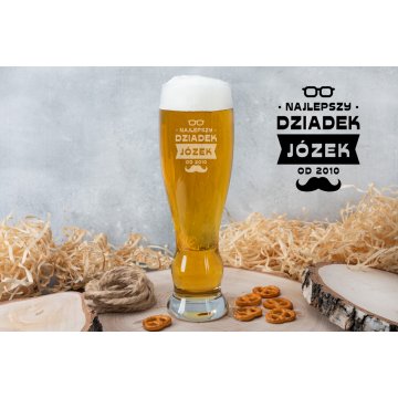Bierglas mit Gravur - Bester Opa - SP019