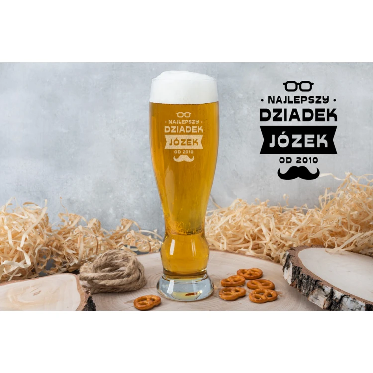 Bierglas mit Gravur - Bester Opa - SP019