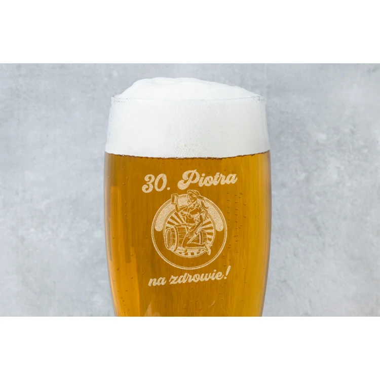 Bierglas mit Gravur - Zum Wohl - SP035