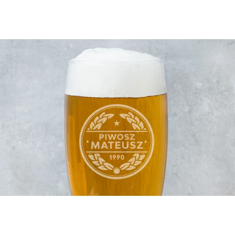 Bierglas mit Gravur - Bierliebhaber - SP010