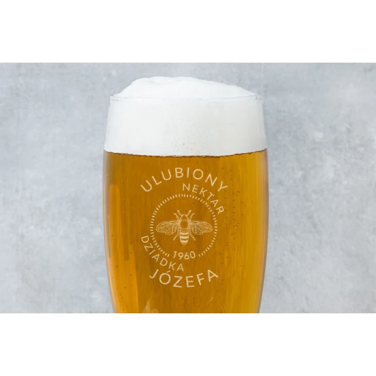 Bierglas mit Gravur - Opa's Lieblingsnektar - SP004