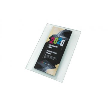 Glas Anerkennungsurkunde - Digitaler UV-Druck - DUV056