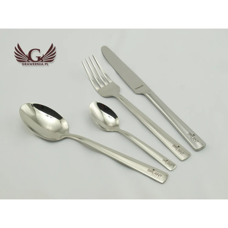 Amefa Moderno Besteck mit individueller Gravur - Exklusives 24-teiliges Set - ZSZ009