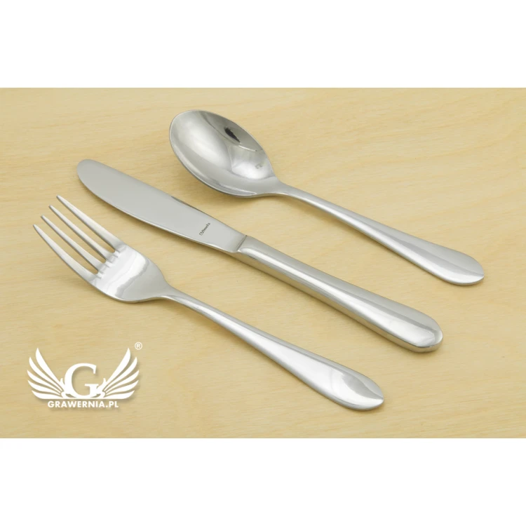 Amefa Splash Besteck mit Gravur - 3-teiliges Kinder-Set - ZSZ011