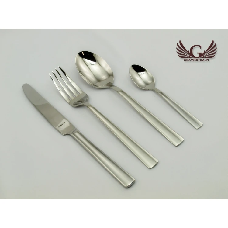Amefa Moderno Besteck mit individueller Gravur - Exklusives 24-teiliges Set - ZSZ009