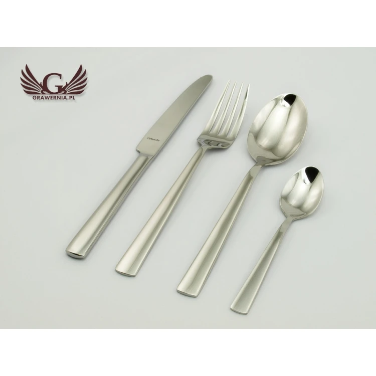 Amefa Moderno Besteck mit individueller Gravur - Exklusives 24-teiliges Set - ZSZ009