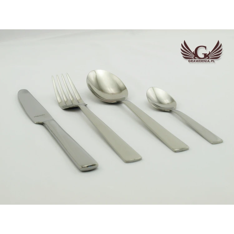 Amefa Moderno Besteck mit individueller Gravur - Exklusives 24-teiliges Set - ZSZ009