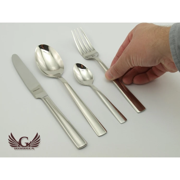 Amefa Moderno Besteck mit individueller Gravur - Exklusives 24-teiliges Set - ZSZ009