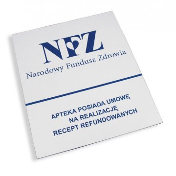 Schild für Apotheke - Größe 350x297mm