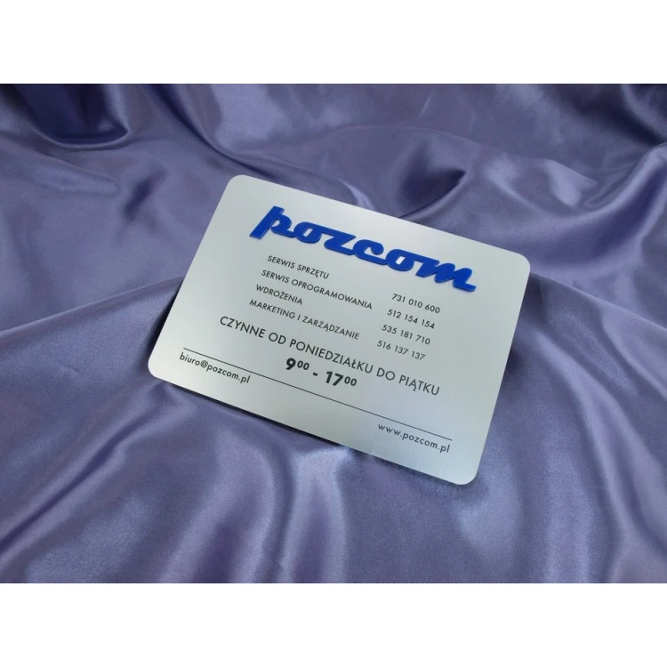 FIRMENSCHILD - silber - SZ060 - Abmessungen 210x150mm