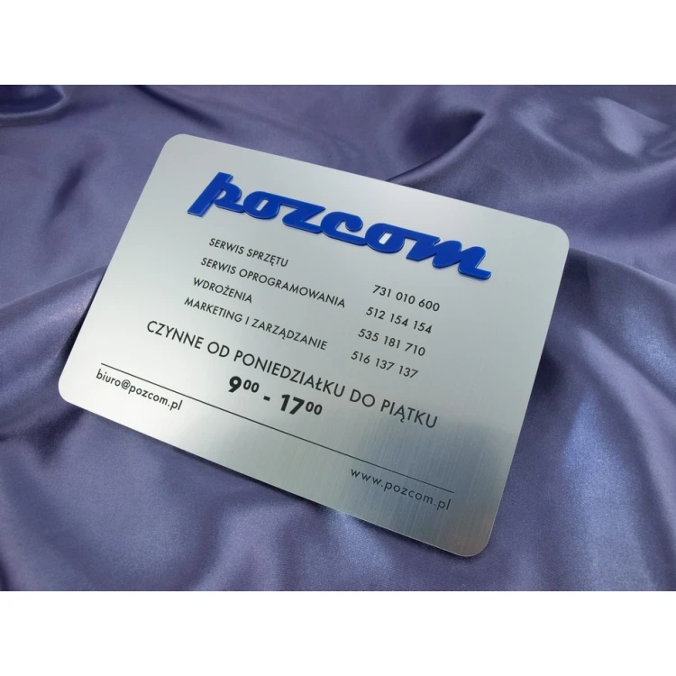 FIRMENSCHILD - silber - SZ060 - Abmessungen 210x150mm