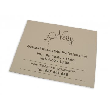 FIRMENSCHILD - SZ064 - Cappuccino - Texturen, Größe 380x300mm