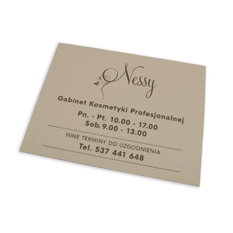 FIRMENSCHILD - SZ064 - Cappuccino - Texturen, Größe 380x300mm